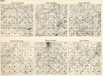 Monroe County - Greenfield, Sheldon, Portland, Lyme, Tomah, Scott, Wisconsin State Atlas 1930c